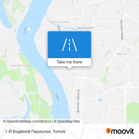 1-Й Водяной Переулок map