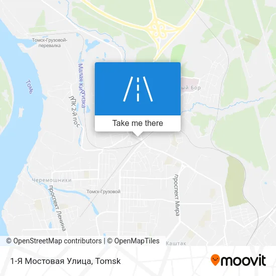 1-Я Мостовая Улица map