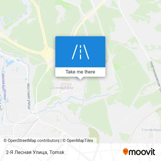 2-Я Лесная Улица map