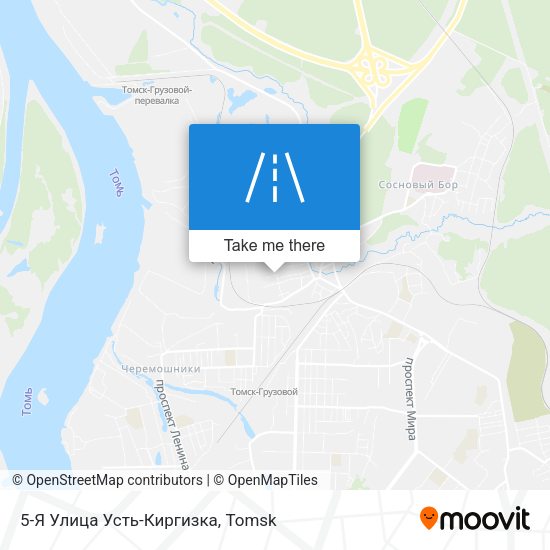 5-Я Улица Усть-Киргизка map