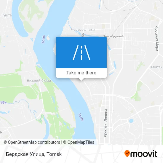 Бердская Улица map