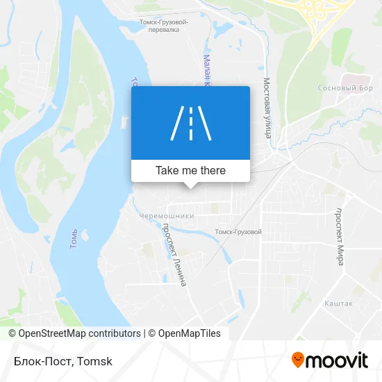 Блок-Пост map