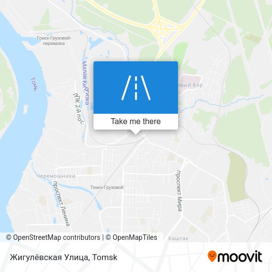 Жигулёвская Улица map