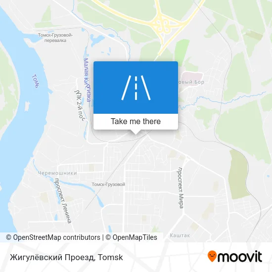 Жигулёвский Проезд map