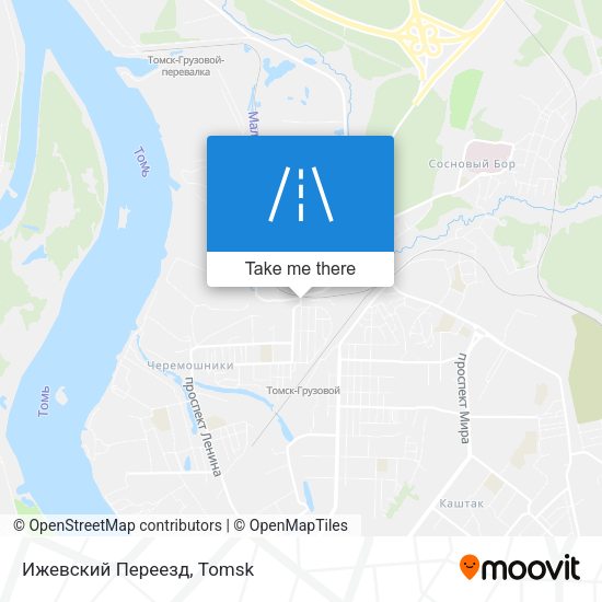 Ижевский Переезд map