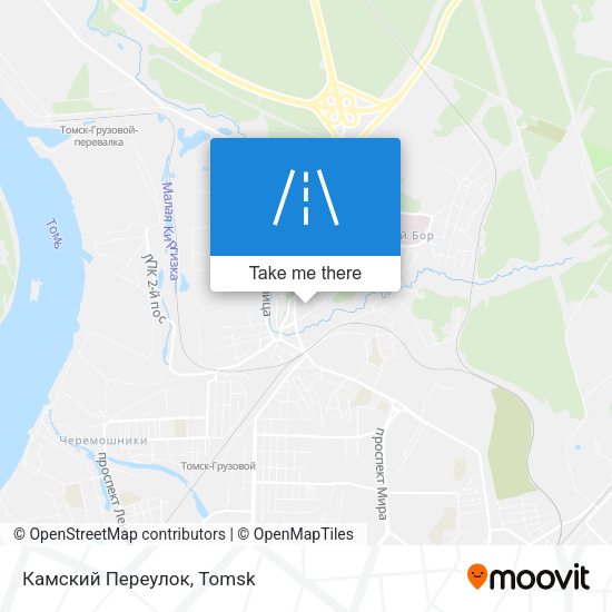 Камский Переулок map