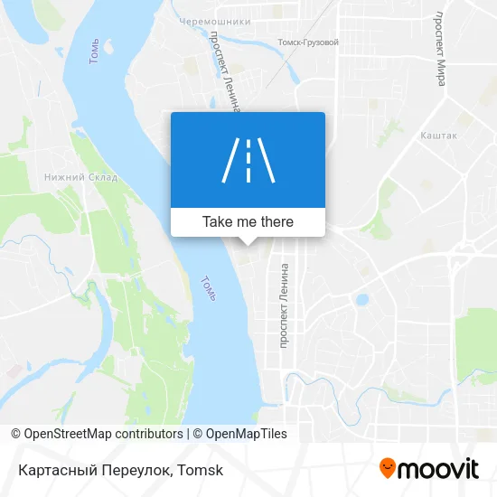 Картасный Переулок map