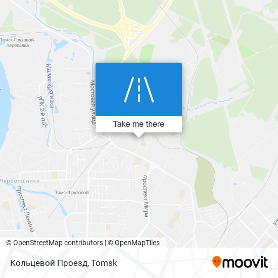 Кольцевой Проезд map