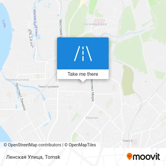 Ленская Улица map