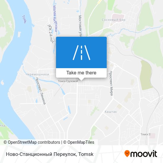Ново-Станционный Переулок map