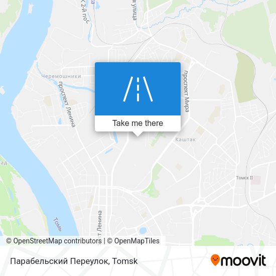Парабельский Переулок map