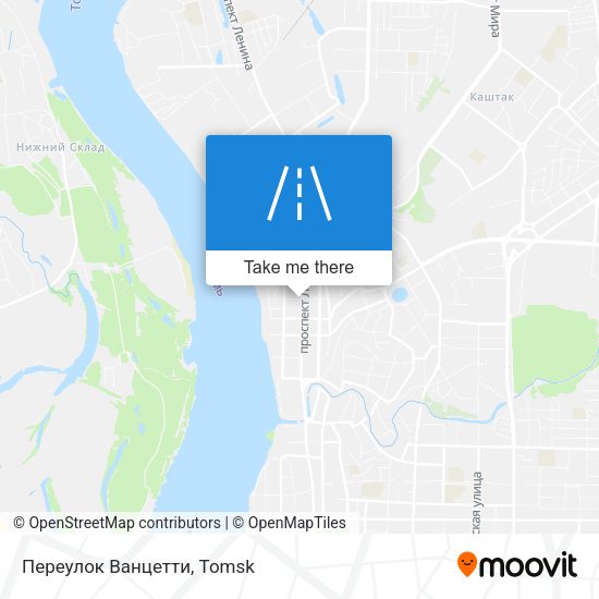 Переулок Ванцетти map
