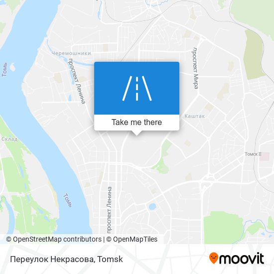 Переулок Некрасова map