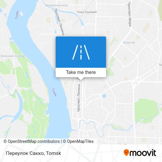Переулок Сакко map
