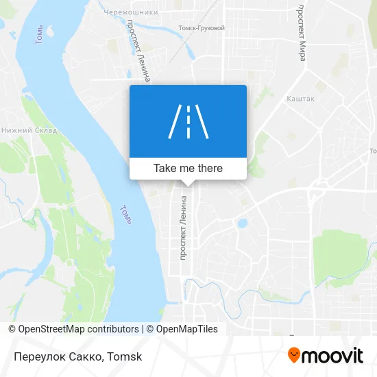 Переулок Сакко map