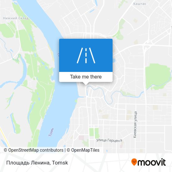 Площадь Ленина map