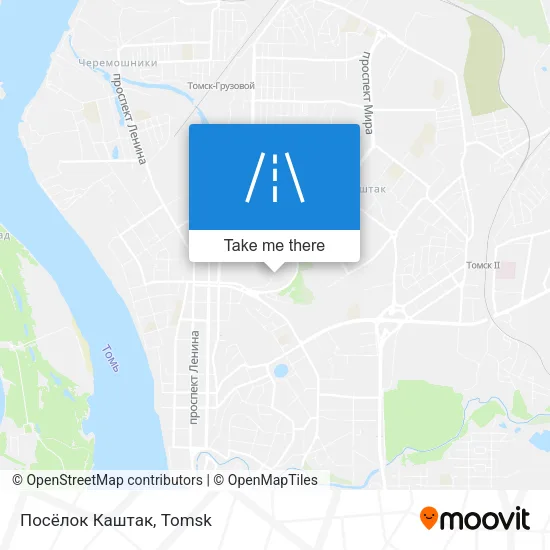 Посёлок Каштак map