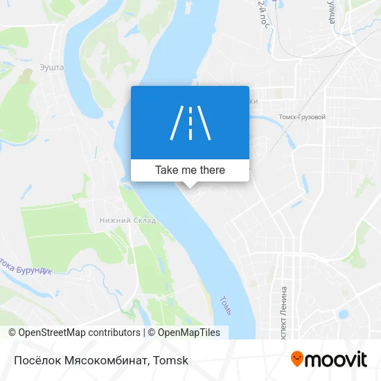 Посёлок Мясокомбинат map