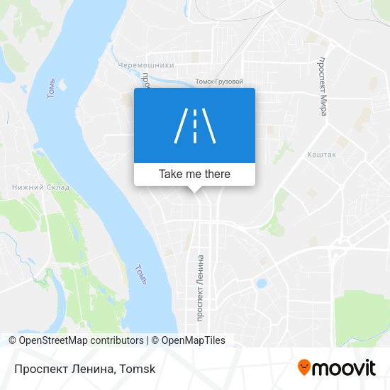 Проспект Ленина map