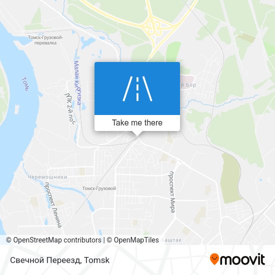 Свечной Переезд map