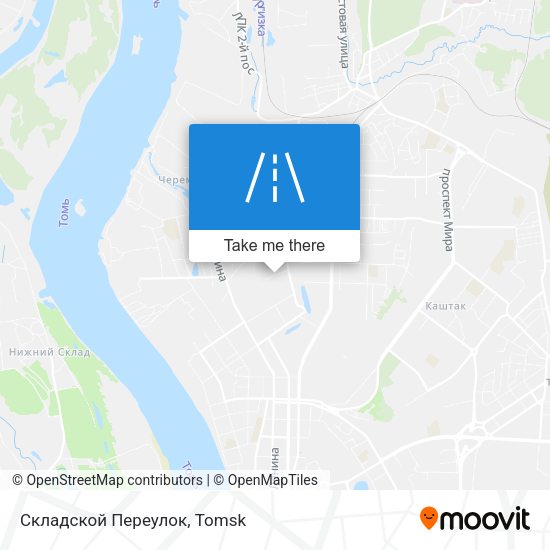 Складской Переулок map