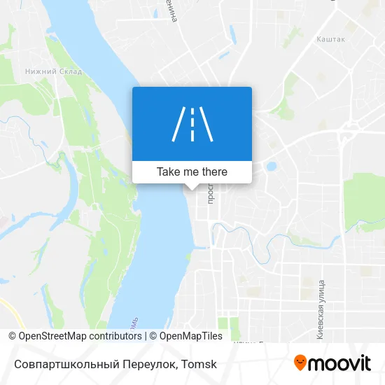 Совпартшкольный Переулок map