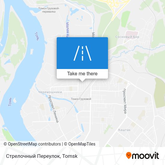 Стрелочный Переулок map
