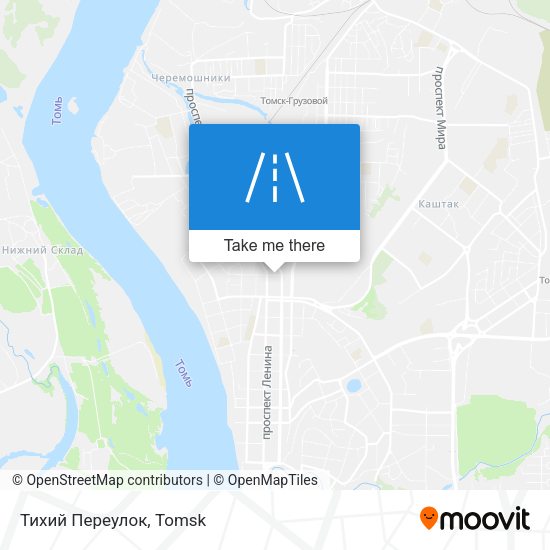 Тихий Переулок map