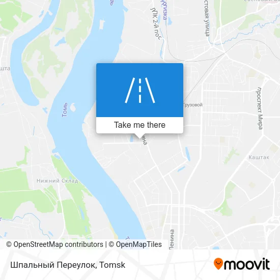 Шпальный Переулок map