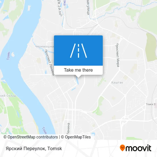 Ярский Переулок map