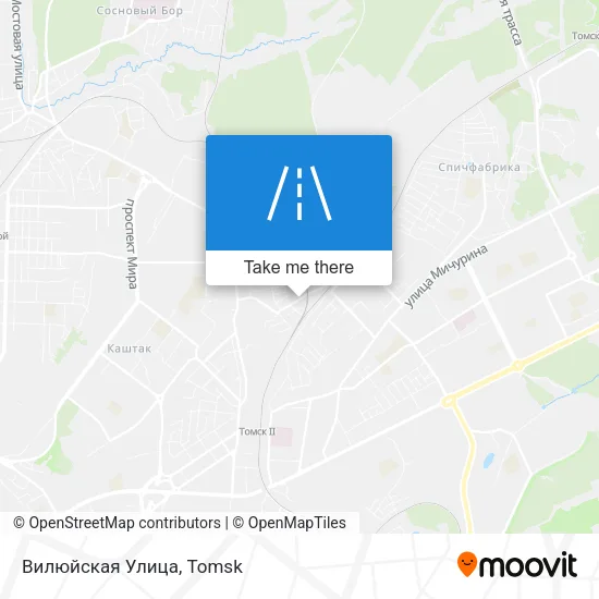 Вилюйская Улица map