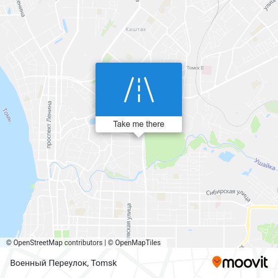 Военный Переулок map