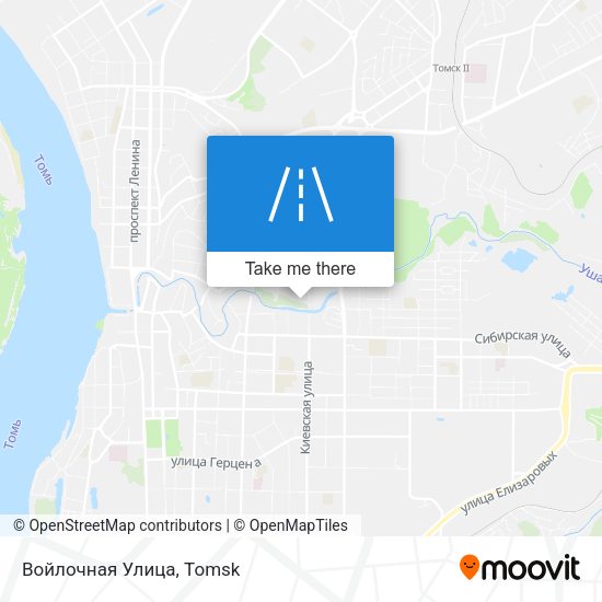Войлочная Улица map