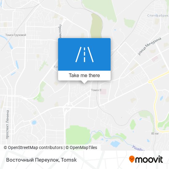 Восточный Переулок map