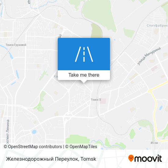 Железнодорожный Переулок map