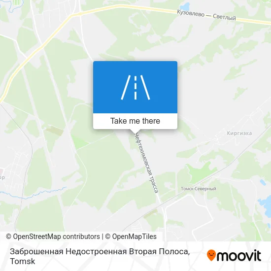 Заброшенная Недостроенная Вторая Полоса map