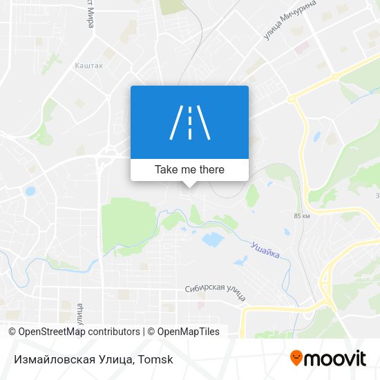 Измайловская Улица map