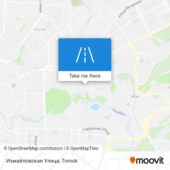 Измайловская Улица map
