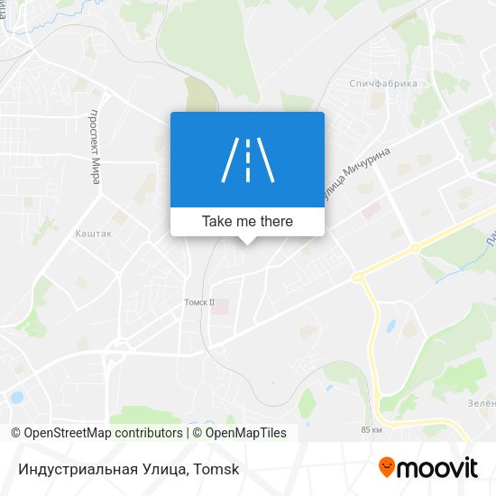 Индустриальная Улица map