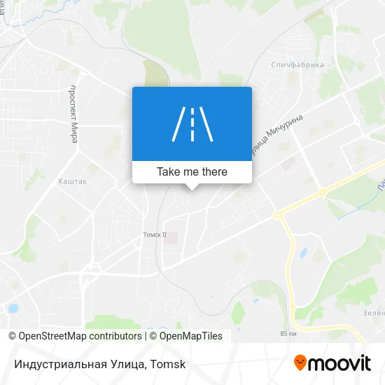 Индустриальная Улица map
