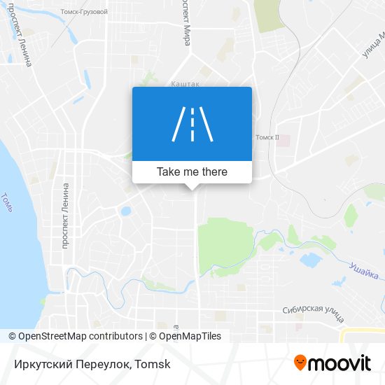 Иркутский Переулок map