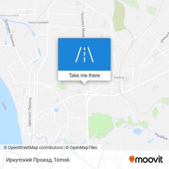 Иркутский Проезд map