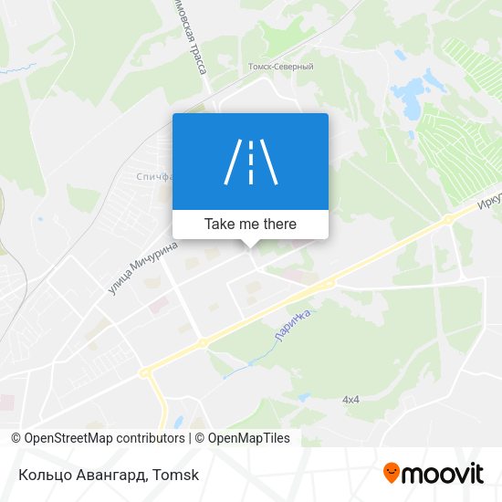 Кольцо Авангард map