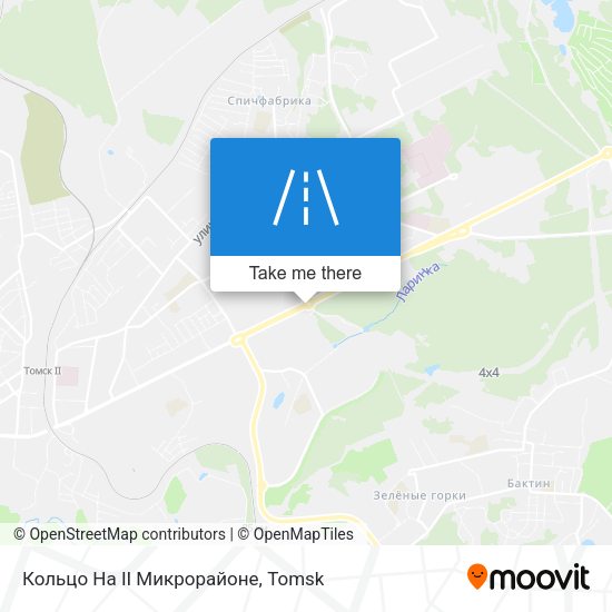 Кольцо На II Микрорайоне map