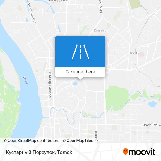 Кустарный Переулок map
