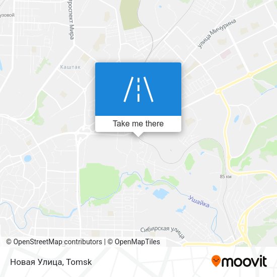 Новая Улица map
