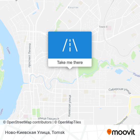 Ново-Киевская Улица map