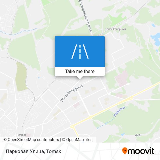 Парковая Улица map