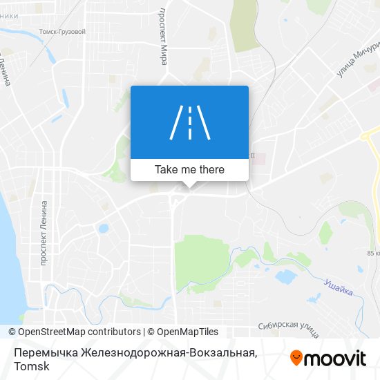 Перемычка Железнодорожная-Вокзальная map