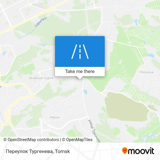 Переулок Тургенева map